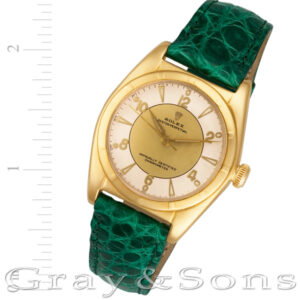 Rolex Bubble Back 5011 18k 31mm auto watch