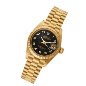 Rolex Datejust 6917 in 18k yellow gold, Anniversary dial 26mm Automatic watch