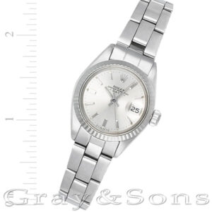 Rolex Date 6916 stainless steel 26mm auto watch