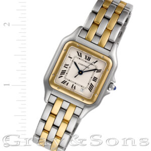 Cartier Panthere W25028B 18k & steel 27mm Quartz watch