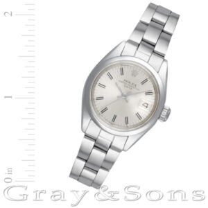 Rolex Date 6916 stainless steel 26mm auto watch