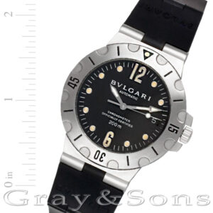 Bvlgari Scuba SD 38 S stainless steel 38mm auto watch