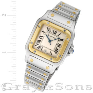 Cartier Santos W20011C4 18k & steel 29mm auto watch