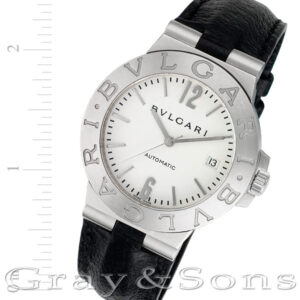 Bvlgari Diagono LVC 38 S stainless steel 38mm auto watch