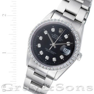 Rolex Datejust 16200 18k & steel 36mm auto watch