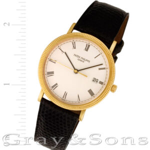 Patek Philippe Calatrava 3944 18k 33mm Quartz watch