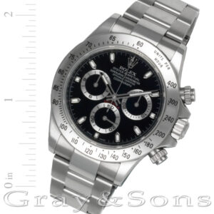 Rolex Daytona 116520 stainless steel 40mm auto watch