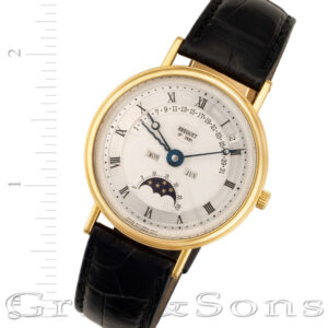 Breguet Perpetual Calendar 3787/BA-IE/986 18k 36mm auto watch