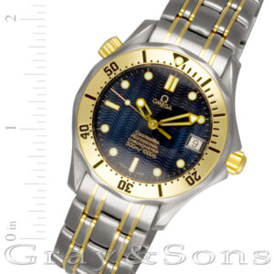 Omega Seamaster 2352.80 18k & steel 35mm auto watch