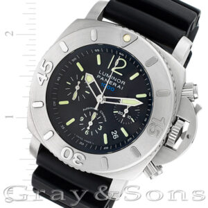 Panerai Submersible pam187/op6607 stainless steel 46mm auto watch