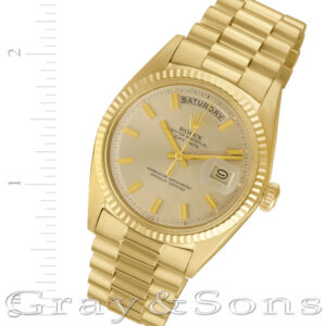 Rolex Day-Date 1803 18k 36mm auto watch