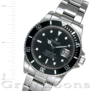 Rolex Submariner 16800 stainless steel 40mm auto watch