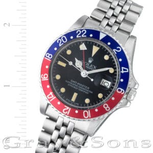 Rolex GMT-Master 1675 stainless steel 40mm auto watch