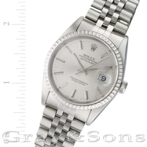 Rolex Datejust 16220 stainless steel 36mm auto watch