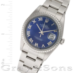 Rolex Datejust 16220 stainless steel 36mm auto watch