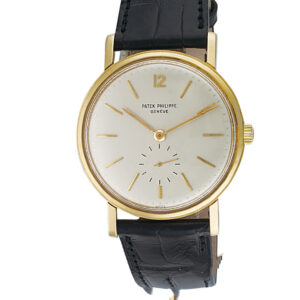 Patek Philippe Calatrava 2584 18k 36mm auto watch