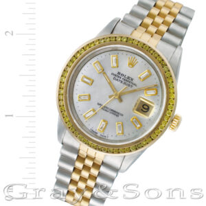 Rolex Datejust 16233 18k & steel 36mm auto watch