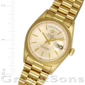 Rolex Day-Date 1803 18k 36mm auto watch