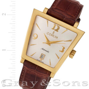 Corum Trapeze 82.404.56 18k 35mm auto watch