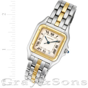 Cartier Panthere W25028B6 18k & steel 27mm Quartz watch