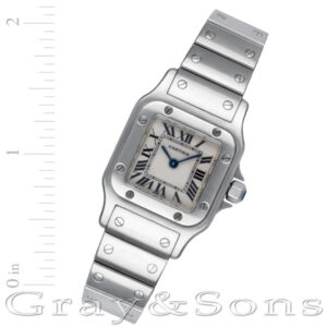 Cartier Santos W20056D6 stainless steel 23mm Quartz watch