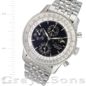 Breitling Montbrillant A19030 stainless steel 41mm auto watch