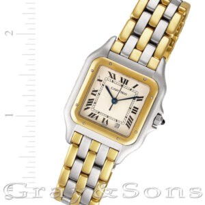 Cartier Panthere W25028B 18k & steel 26mm Quartz watch