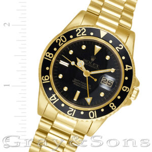 Rolex GMT-Master 16758 18k 40mm auto watch