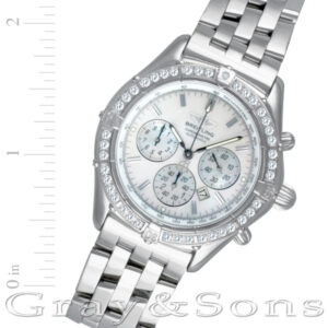 Breitling Flyback Chrono A35312 stainless steel 38mm auto watch