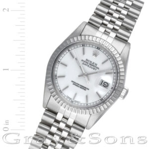 Rolex Datejust 16030 stainless steel 36mm auto watch