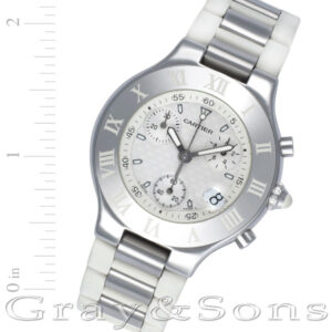 Cartier Chronoscaph 21 W10184U2 stainless steel 38mm Quartz watch