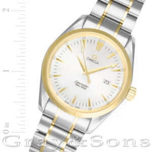 Omega Aqua Terra 23173000 18k & steel 39mm Quartz watch