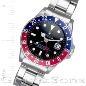 Rolex GMT-Master 1675 stainless steel 40mm auto watch