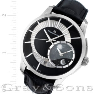 Maurice Lacroix Pontos Decentrique GMT PT6108/2 titanium 44.5mm auto watch