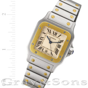 Cartier Santos W20011C4 18k & steel 29mm Quartz watch