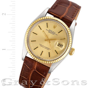 Rolex Datejust 1601 stainless steel 36mm auto watch