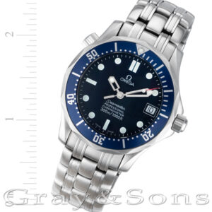 Omega Seamaster stainless steel 37mm auto watch