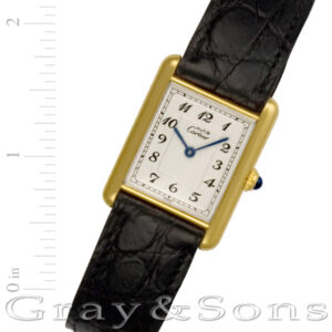 Cartier Tank 22759 vermeil 23.5mm Quartz watch