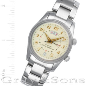 Girard Perregaux Traveller 4940 stainless steel 38mm auto watch