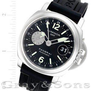 Panerai Luminor GMT PAM 88 stainless steel 44mm auto watch