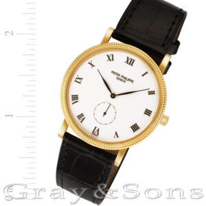 Patek Philippe Calatrava 3919 18k 33mm Manual watch