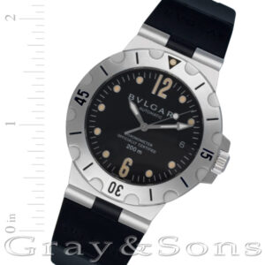 Bvlgari Scuba SD 38 S stainless steel 38mm auto watch