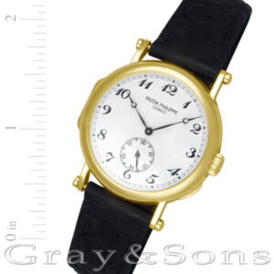 Patek Philippe Officer 3960 18k 34mm Manual watch