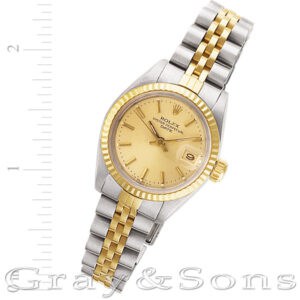 Rolex Date 6917 stainless steel 26mm auto watch