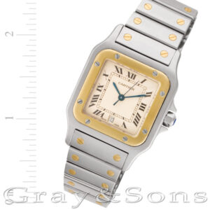 Cartier Santos W20011C4 18k & steel 29mm Quartz watch