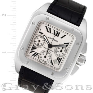 Cartier Santos 100 W2090X8 stainless steel 40mm auto watch