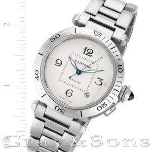 Cartier Pasha W31040H3 stainless steel 38mm auto watch