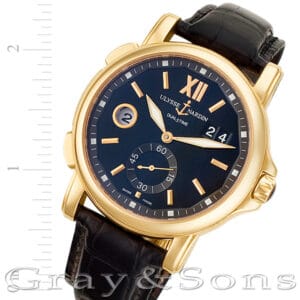 Ulysse Nardin GMT-Master II 246-55 18k 42mm auto watch