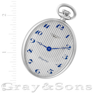 Longines pocket watch 4017-1 18k white gold mm  watch