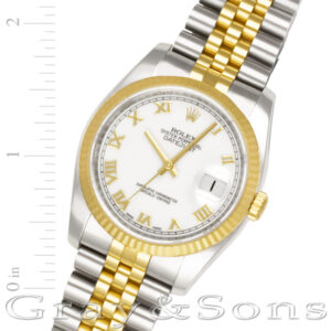 Rolex Datejust 116233 18k & steel 36mm auto watch